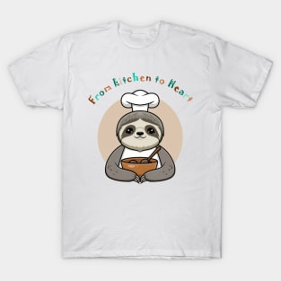 Sloth Chef T-Shirt